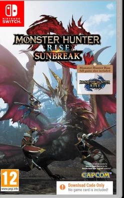 Monster Hunter Rise: Sunbreak [Code in a Box] (Switch)