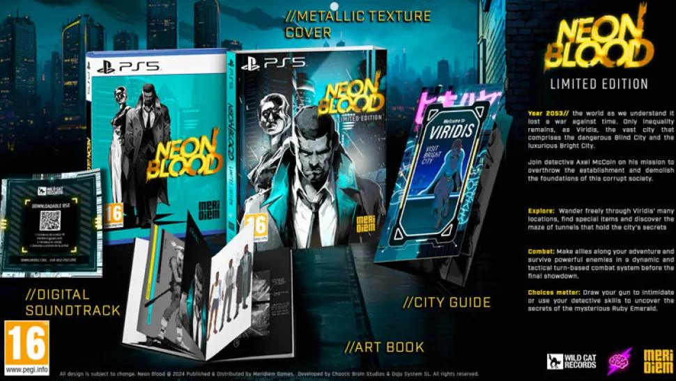Neon Blood Limited Edition (PS5)