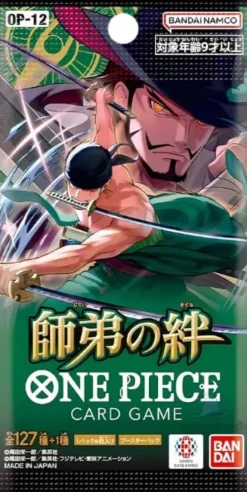 One Piece TCG (OP-12) LEGACY OF THE MASTER - Booster Box 24 Packs - Japanese