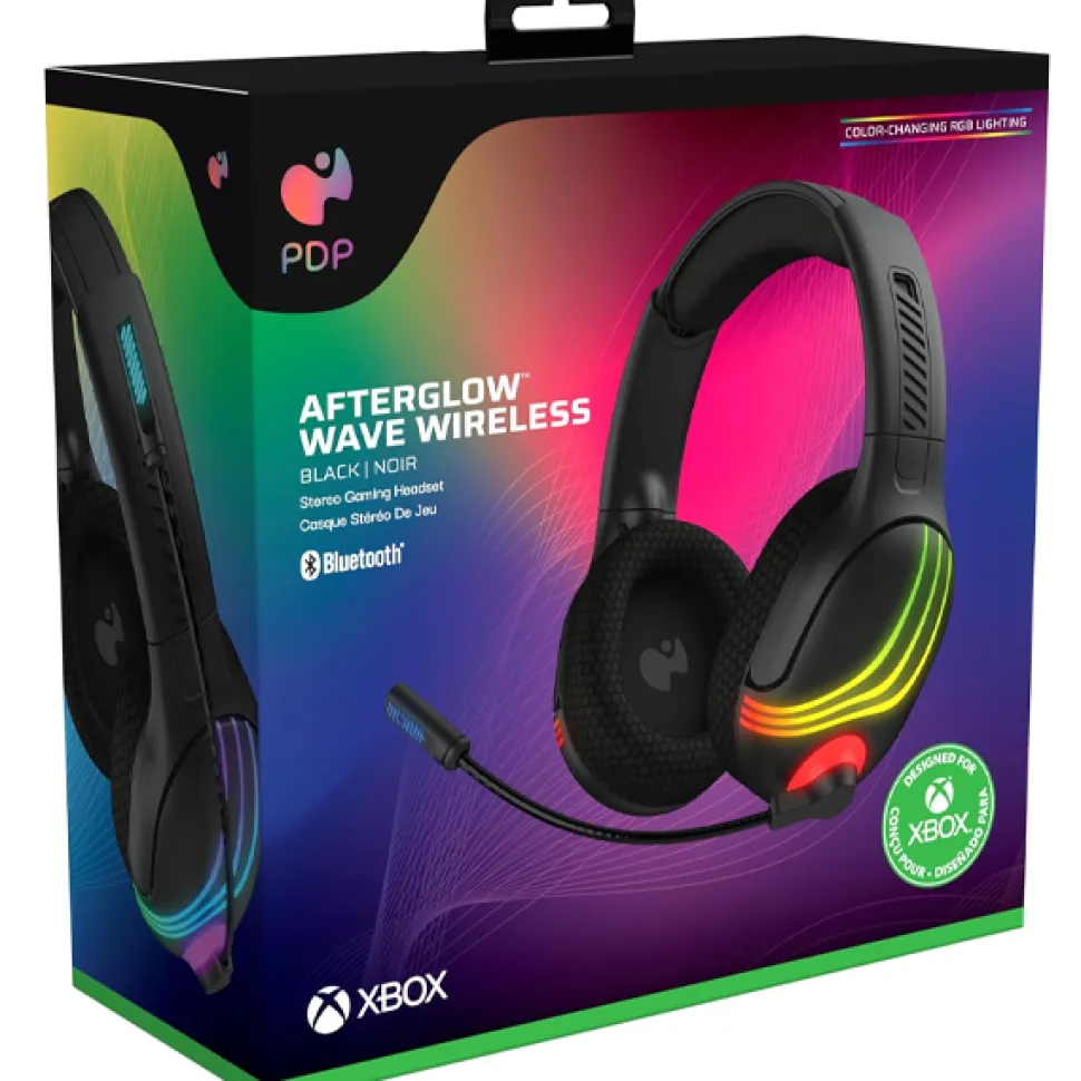 PDP Afterglow Wave Wireless Headset for Xbox Series S|X - Black