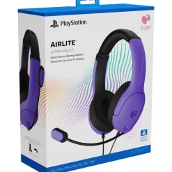 PDP AIRLITE Wired Headset Ultra Violet for Playstation 5 (PS5)