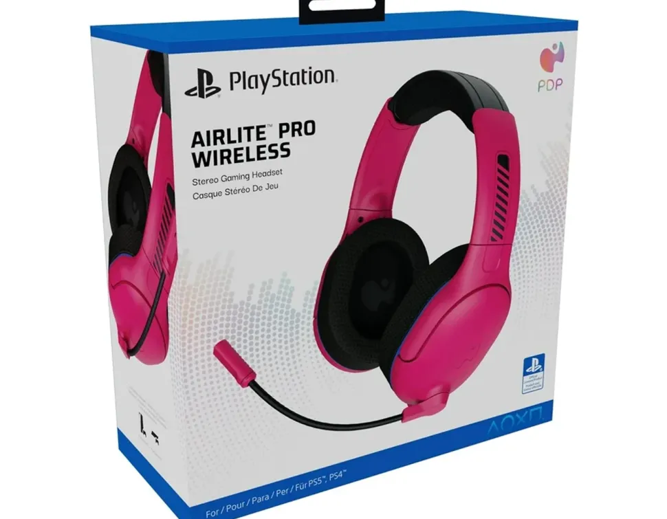 PDP AIRLITE Wired Headset Red for Playstation 5 (PS5)