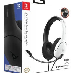 PDP LVL40 Airlite Wired Stereo Headset - Black For Nintendo Switch (Switch)