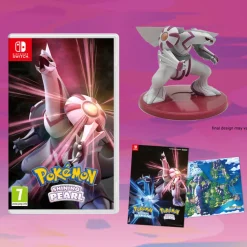 Pokemon Shining Pearl With FREE Palkia Figurine And Double Sided Poster (Switch)