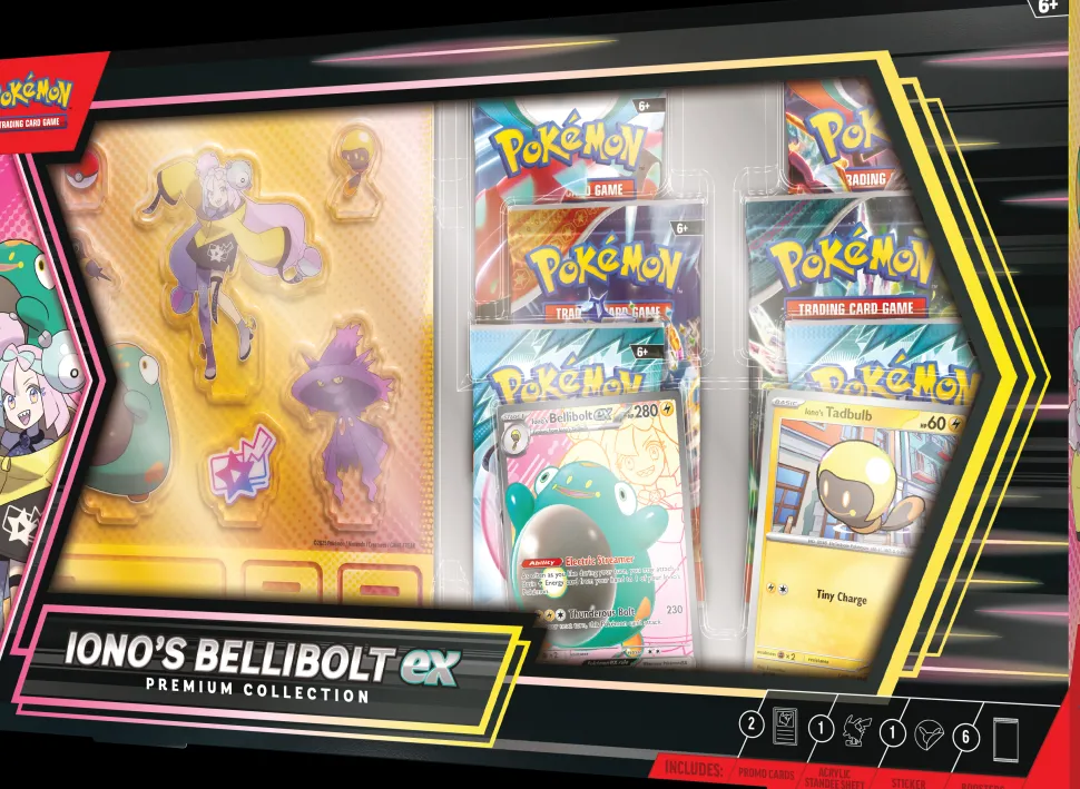 Pokemon TCG: Iono’s Bellibolt ex Premium Collection