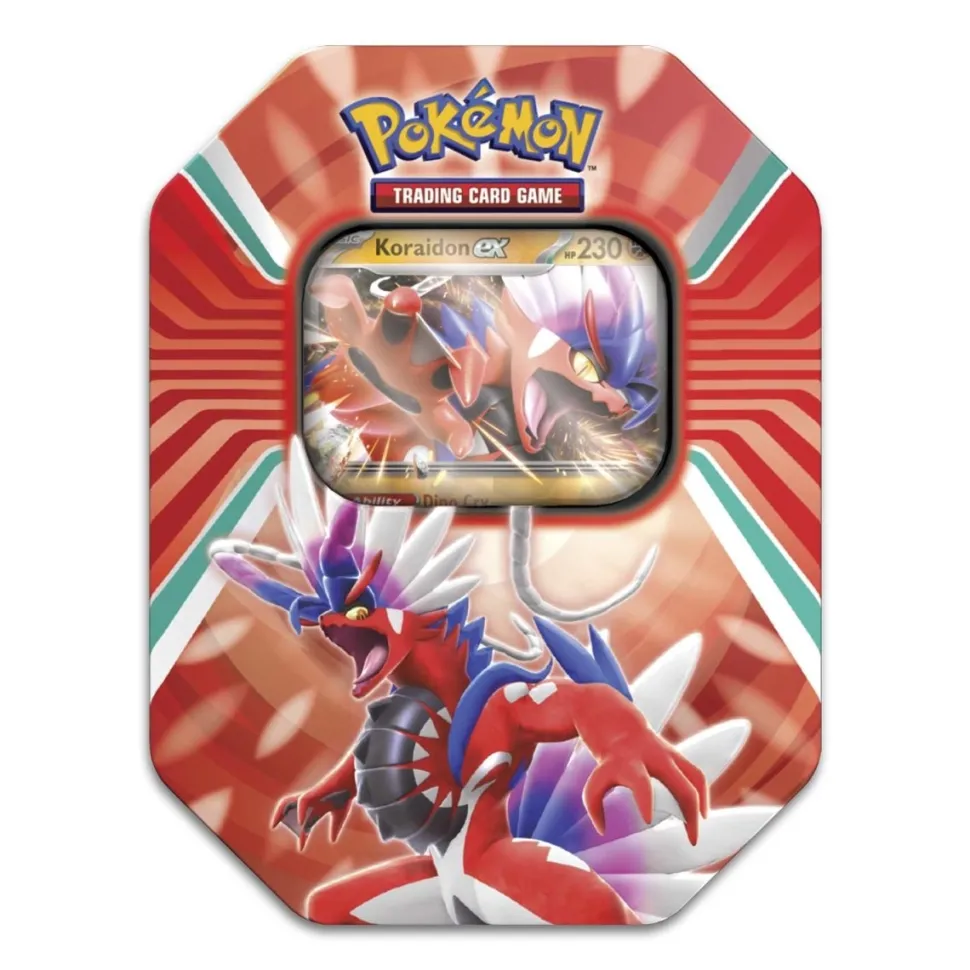 Pokemon TCG: Paldea Legends Tin (Koraidon / Miraidon)