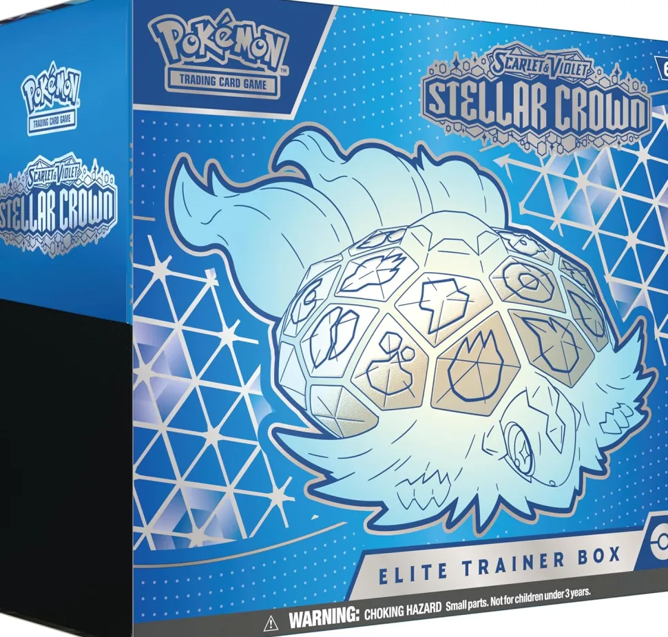 Pokemon TCG: Scarlet & Violet 7 - Stellar Crown - Elite Trainer Box
