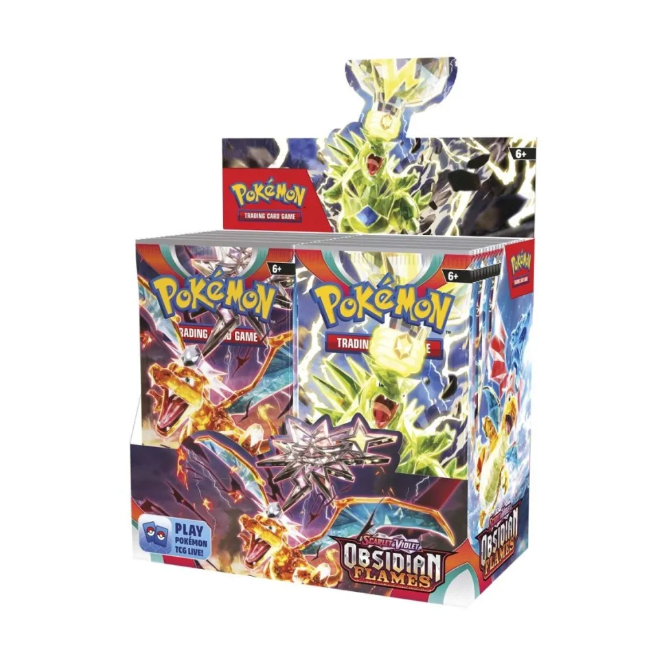 Pokemon TCG: Scarlet & Violet 3 Obsidian Flames Booster Box - CDU