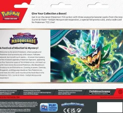 Pokemon TCG: Scarlet & Violet 6 - Twilight Masquerade - 3-Pack Blister - Snorlax