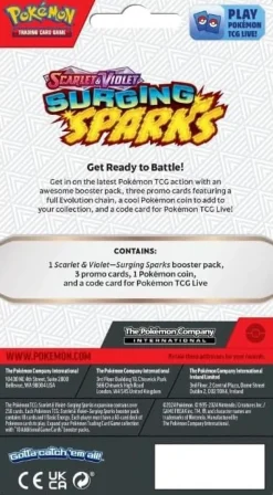 Pokemon TCG: Scarlet & Violet 8 - Surging Sparks - Premium Checklane