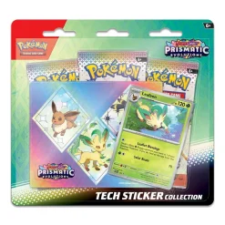 Pokemon TCG: Scarlet & Violet 8.5 - Prismatic Evolutions Tech Sticker Collection - Leafeon