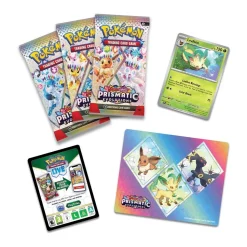 Pokemon TCG: Scarlet & Violet 8.5 - Prismatic Evolutions Tech Sticker Collection - Leafeon