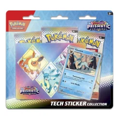 Pokemon TCG: Scarlet & Violet 8.5 - Prismatic Evolutions Tech Sticker Collection - Glaceon