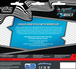 Pokemon TCG: Scarlet & Violet 10.5 - Black Bolt - Tech Sticker Collection Reuniclus
