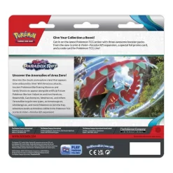 Pokemon TCG: Scarlet & Violet - Paradox Rift 3 Booster Packs & Arctibax Promo Card