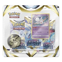 Pokemon TCG: Silver Tempest 3 Pack Blister Manapy Or Togetic Promo