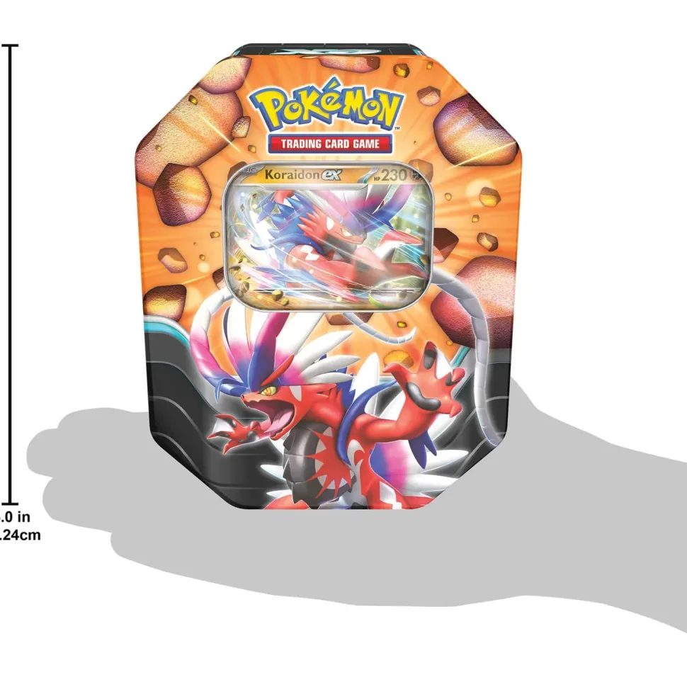 Pokemon TCG: Slashing Legends Ex Tin Koraidon