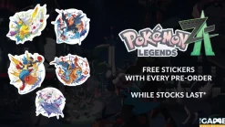 Pokémon Legends: Z-A with FREE Stickers (Switch 2)