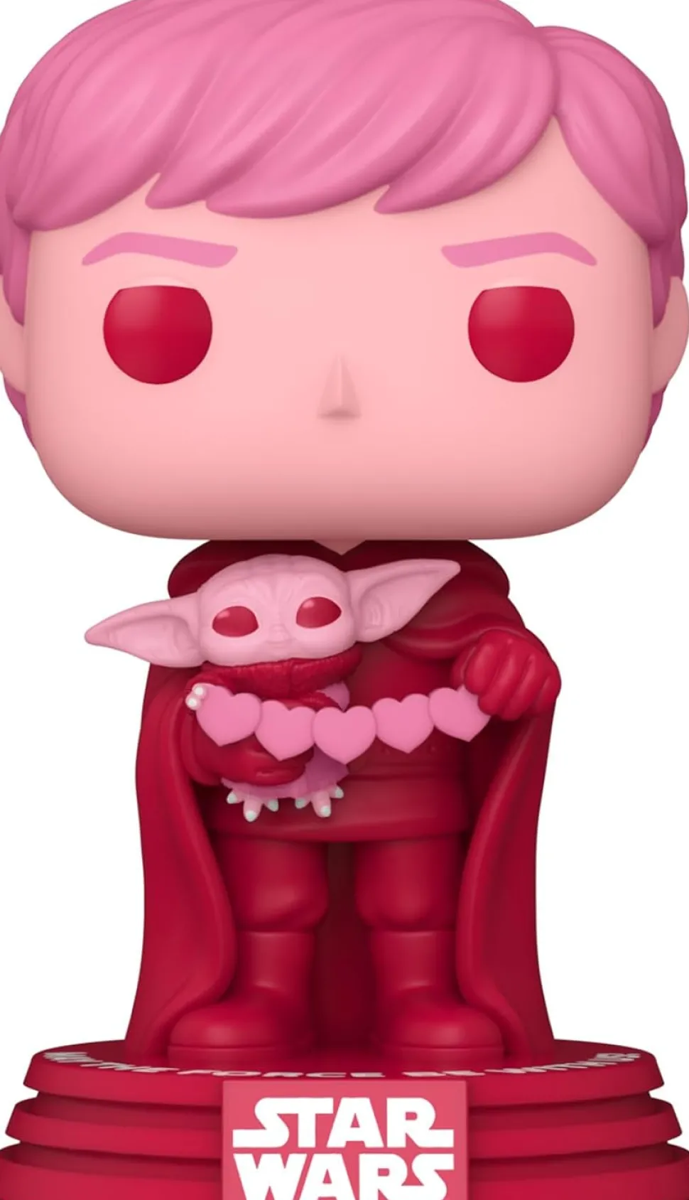 POP! Bobble-Head Star Wars: Valentines S2 - Luke Skywalker with Grogu - 494 /60125