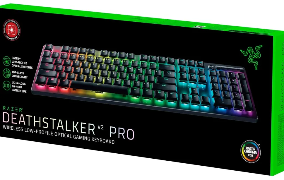 Razer DeathStalker V2 Pro Wireless Keyboard