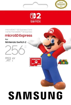 Samsung microSD 256GB Express Card (Switch 2)