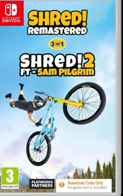 Shred! Remastered & Shred! 2 Ft. Sam Pilgrim [Code in a Box] (Switch)