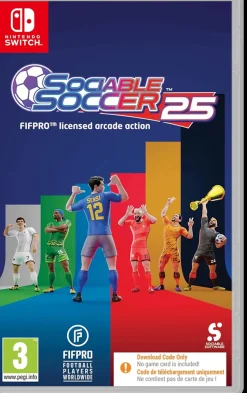 Sociable Soccer 25 [Code In A Box] (Switch)