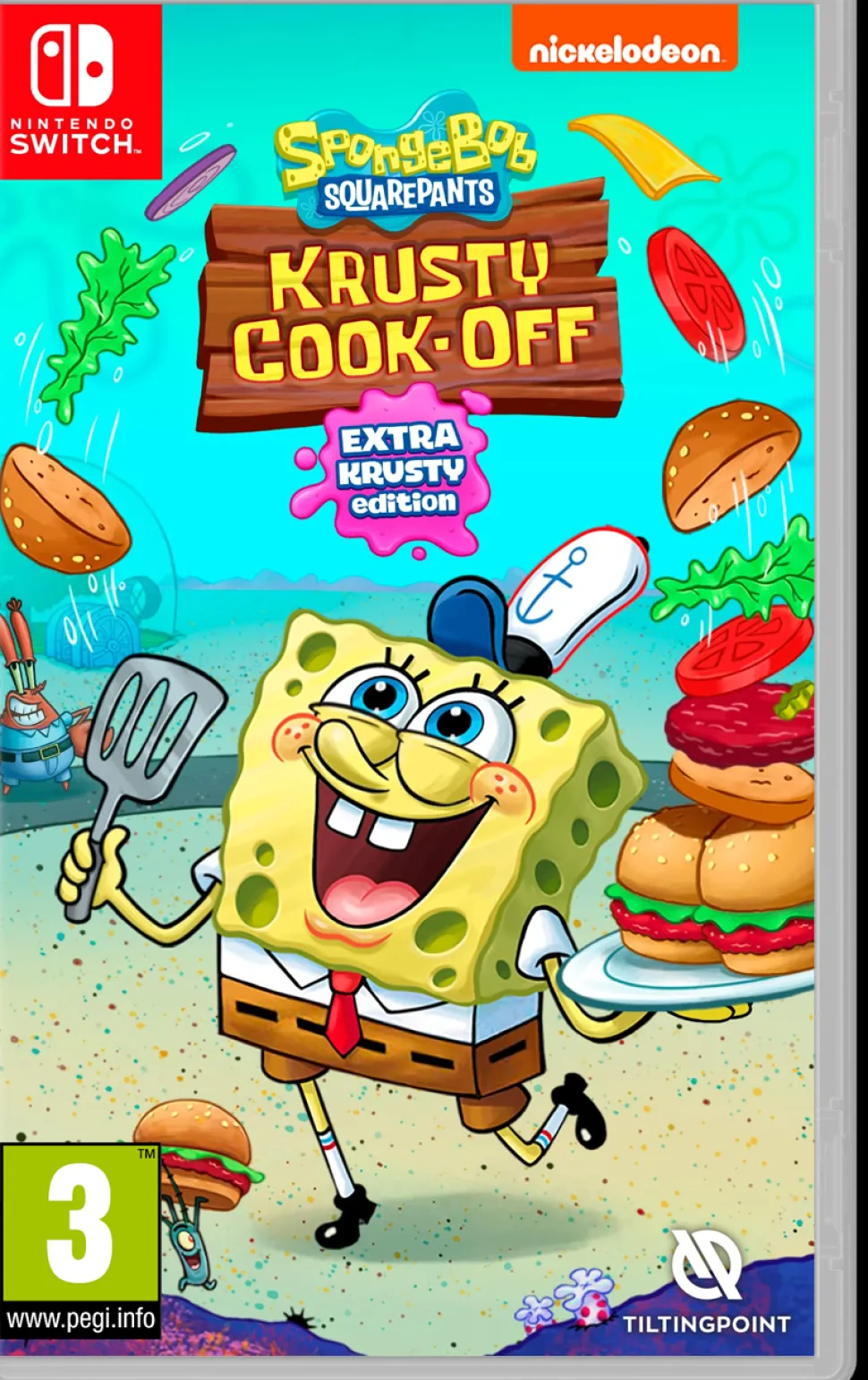 Spongebob Squarepants: Krusty Cook-Off - Extra Krusty Edition (Switch)