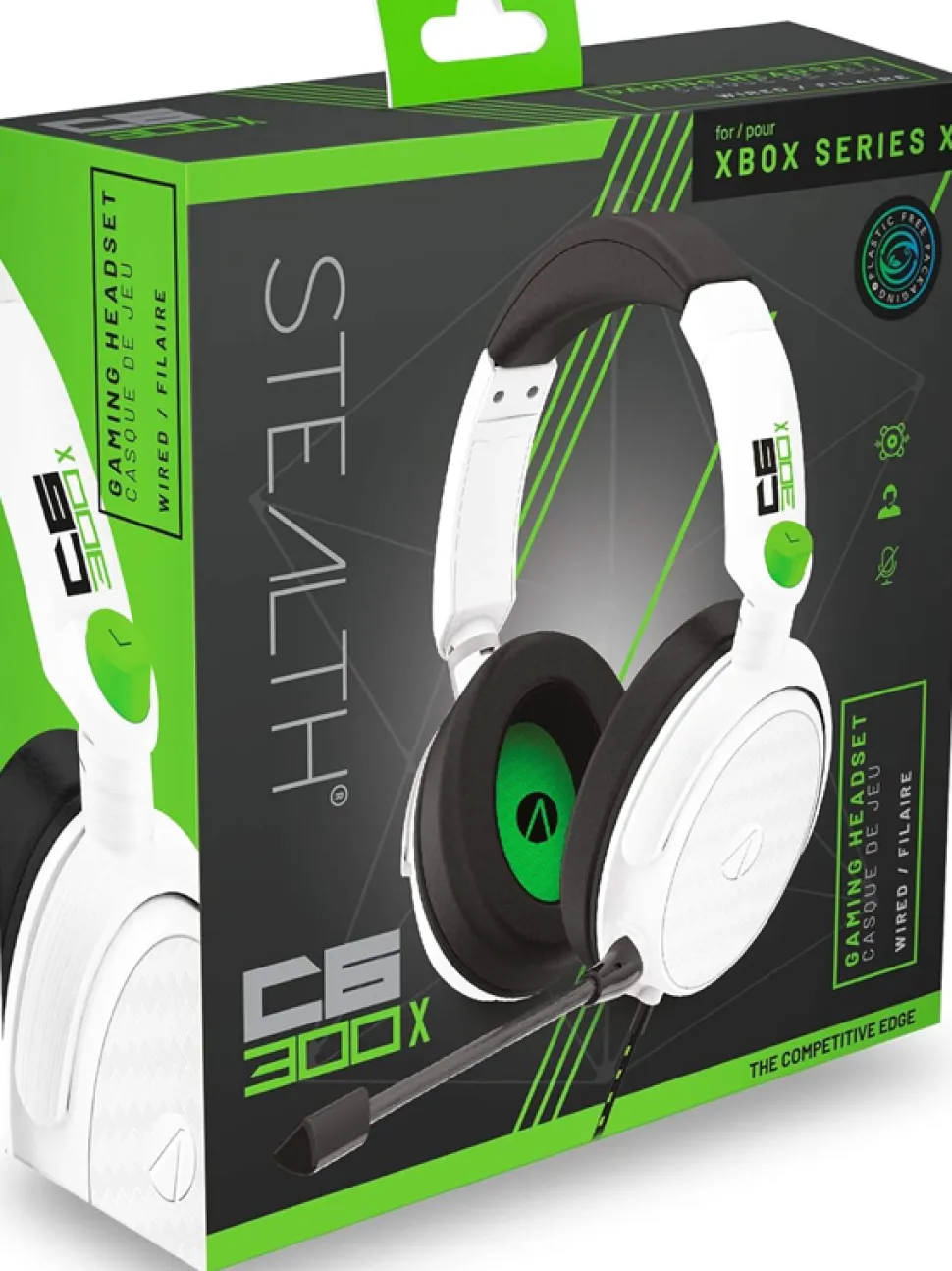 STEALTH C6-300X Stereo Gaming Headset (White)