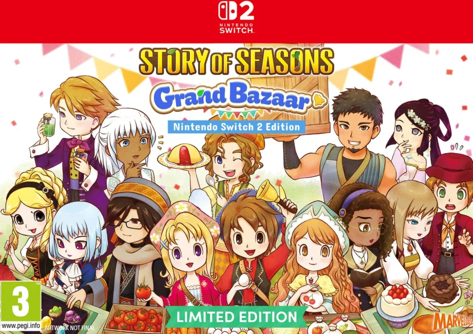 STORY OF SEASONS: Grand Bazaar - Limited Edition (Switch 2)