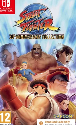 Street Fighter 30th Anniversary Collection [Code in a Box] (Switch)