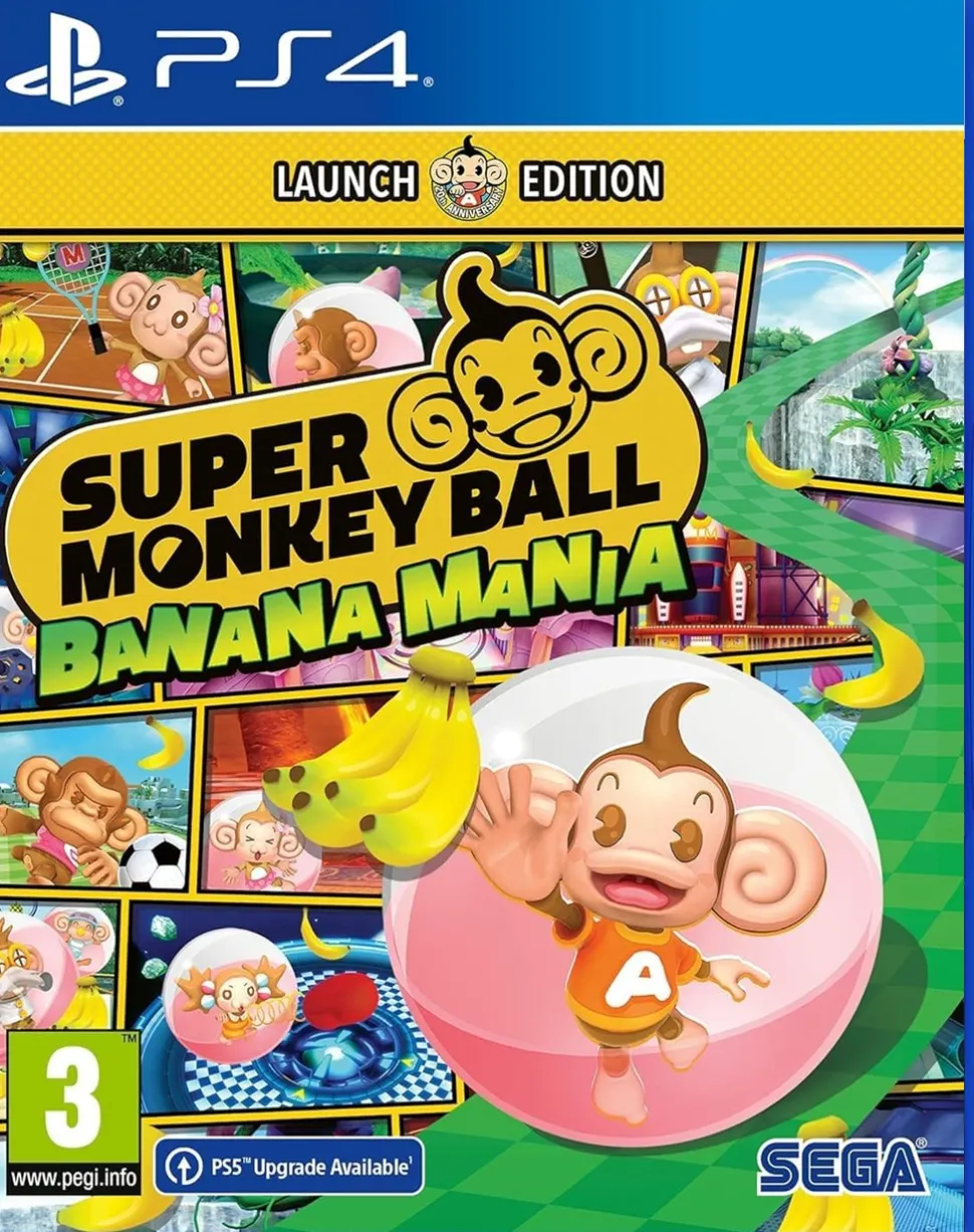 Super Monkey Ball Banana Mania Launch Edition (PS4)