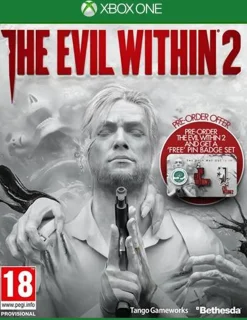 The Evil Within 2 + FREE Pin Badge Set (Xbox One)
