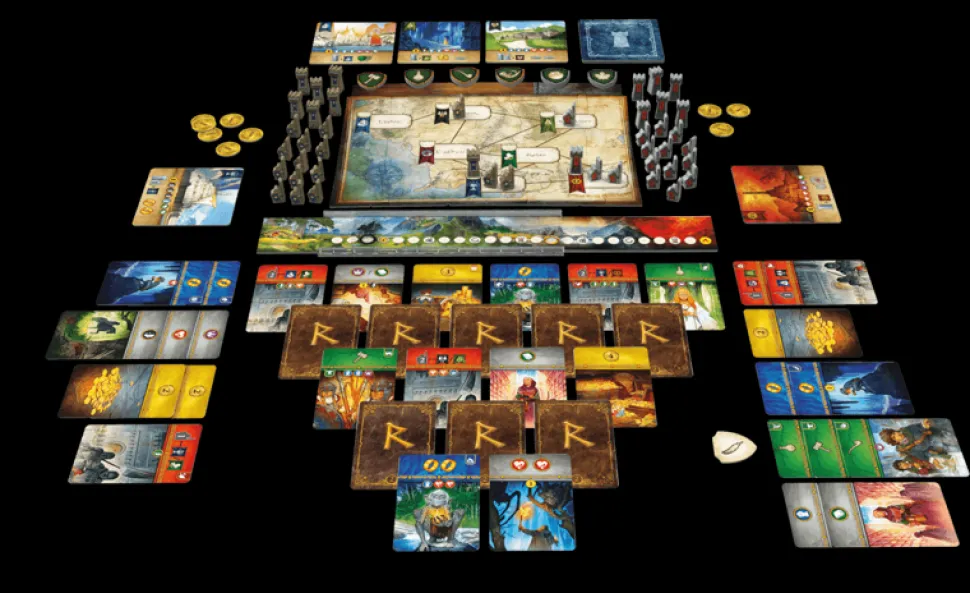 The Lord of the Rings : Duel for Middle-Earth Board Game