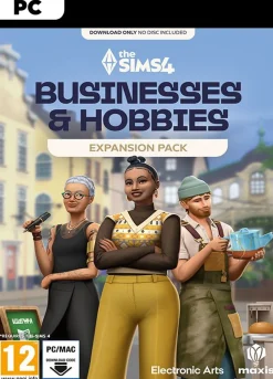 The Sims 4: Businesses & Hobbies Expansion Pack 18 [Code in a Box] (PC)