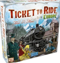 Ticket to Ride Europe Board Game