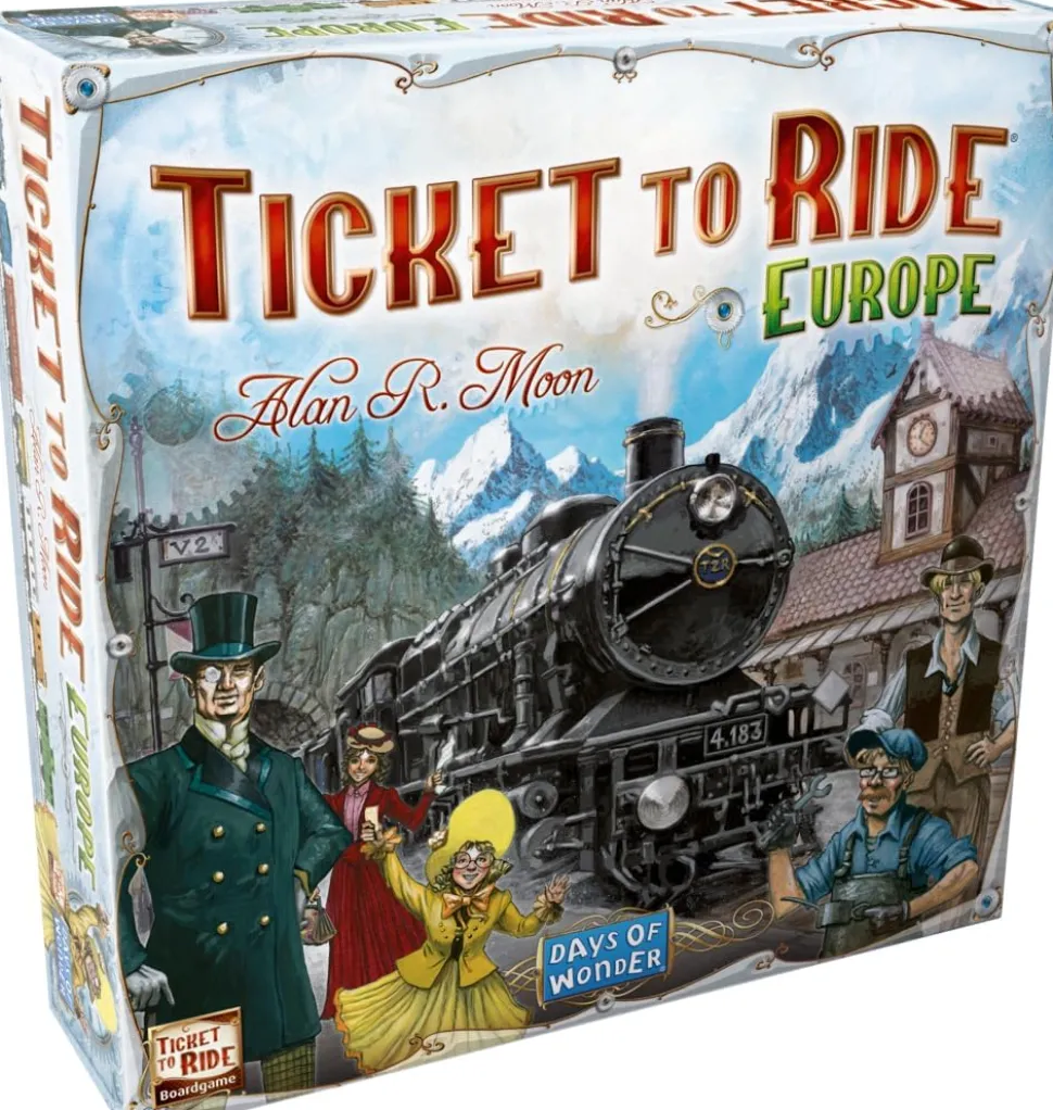 Ticket to Ride Europe Board Game