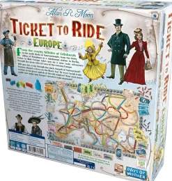 Ticket to Ride Europe Board Game