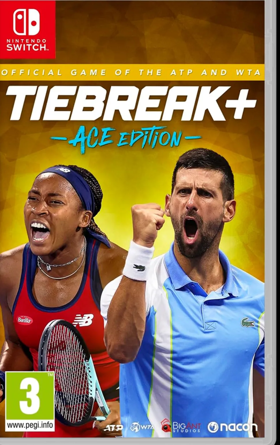 TIEBREAK: Official Game of the ATP & WTA - ACE Edition (Switch)