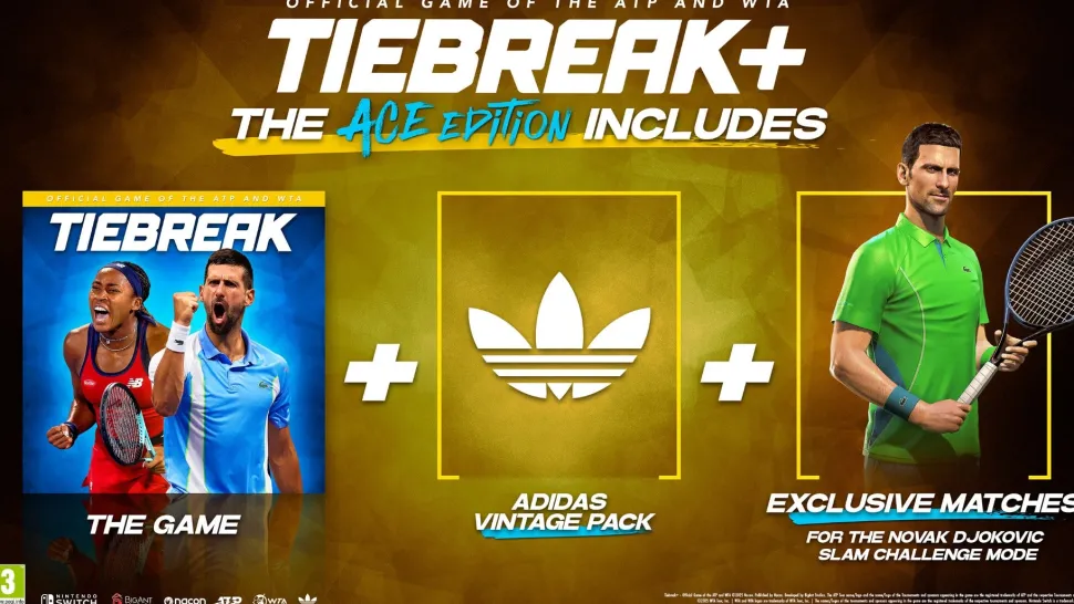 TIEBREAK: Official Game of the ATP & WTA - ACE Edition (Switch)