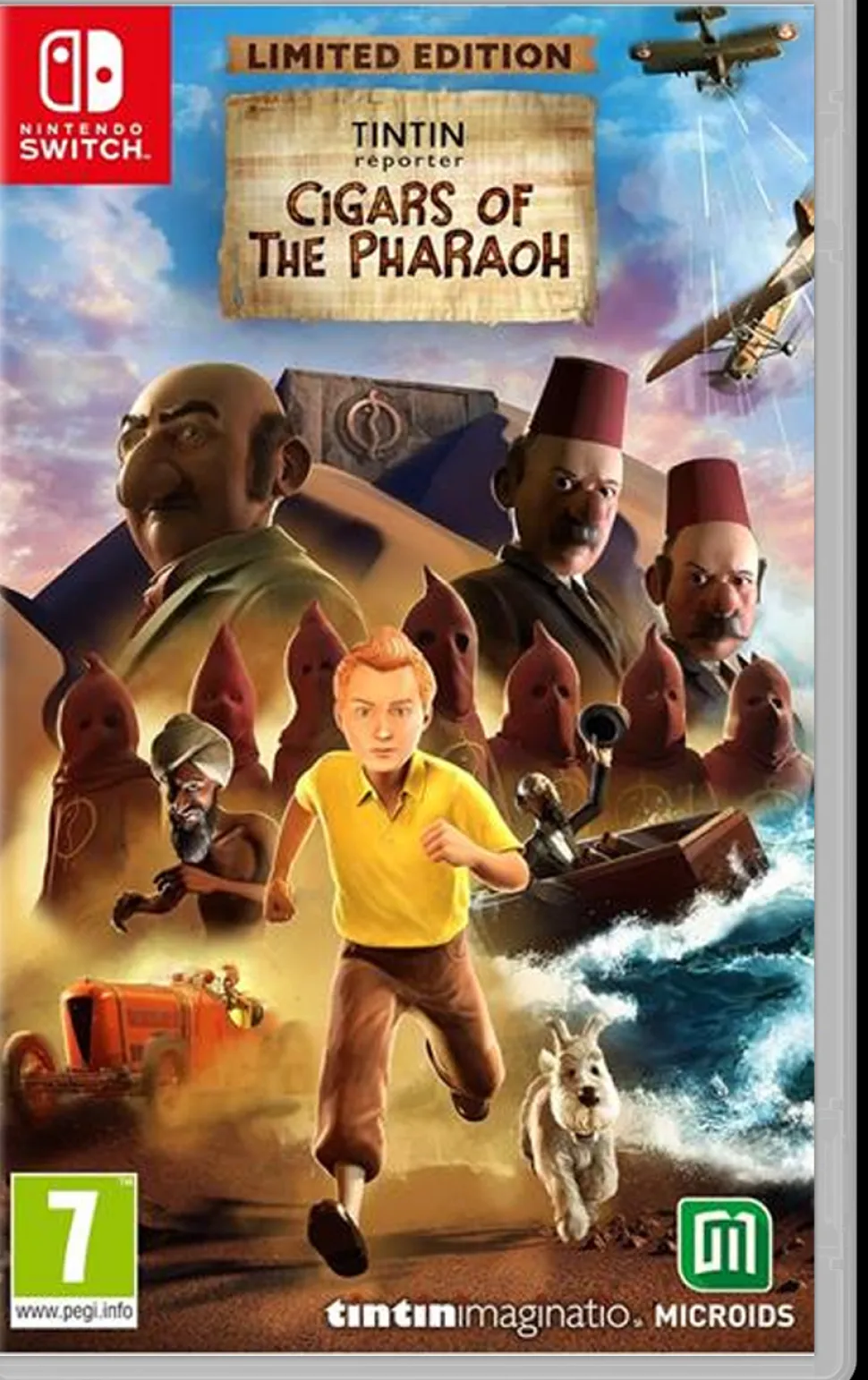 Tintin Reporter: Cigars of the Pharaoh - Limited Edition (Switch)