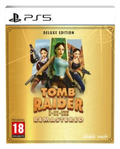 Tomb Raider I-III Remastered Starring Lara Croft - Deluxe Edition (PS5)
