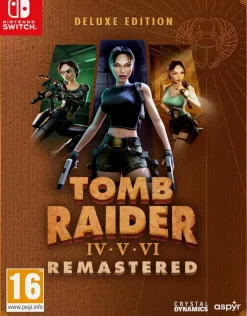 Tomb Raider IV-VI Remastered Starring Lara Croft: Deluxe Edition (Switch)