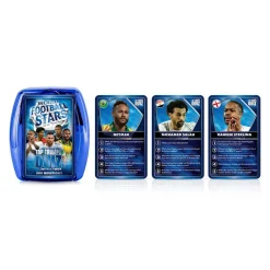 Top Trumps World Football Stars Blue Top Quiz Game