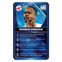 Top Trumps World Football Stars Blue Top Quiz Game