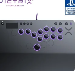 Turtle Beach Victrix Pro KO Leverless All Button Fight Stick for PlayStation 5