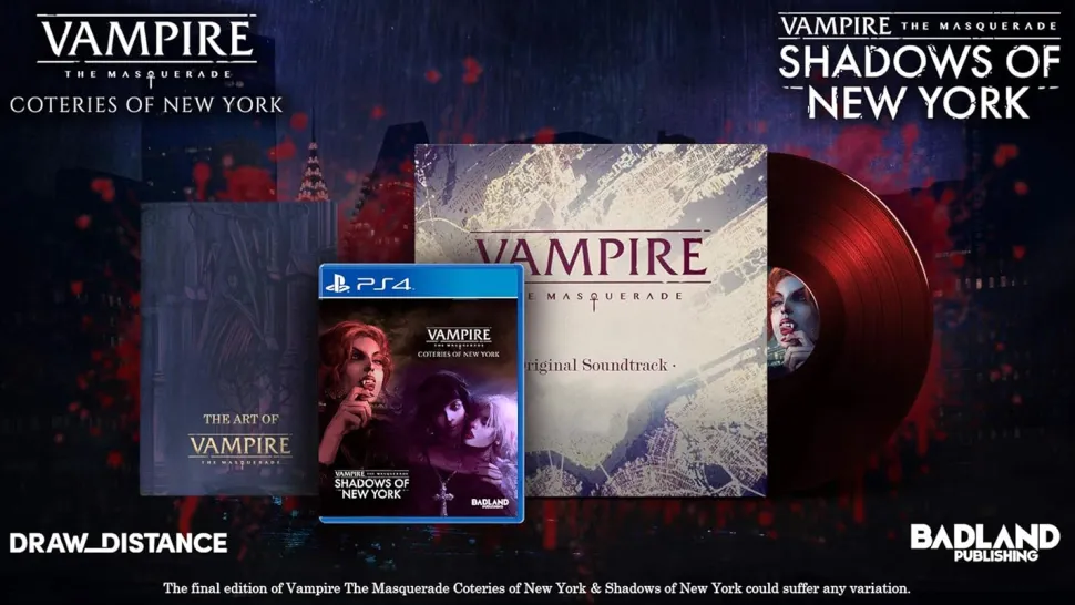 Vampire The Masquerade Collector's Edition (PS4)